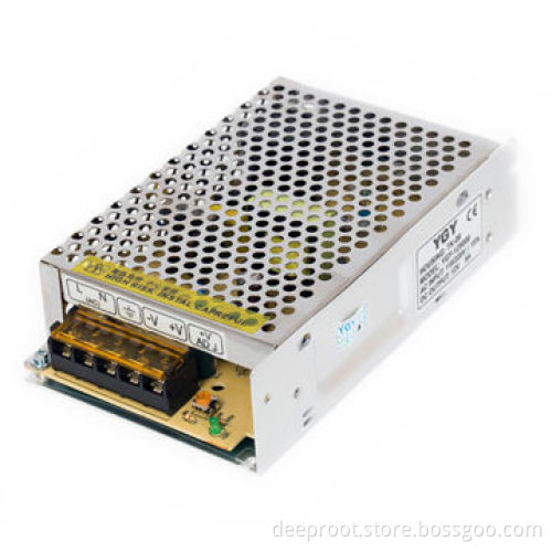 CE-certificated SMPS/Metal Case Power for CCTV Camera with 100 to 240V AC Input Voltages
